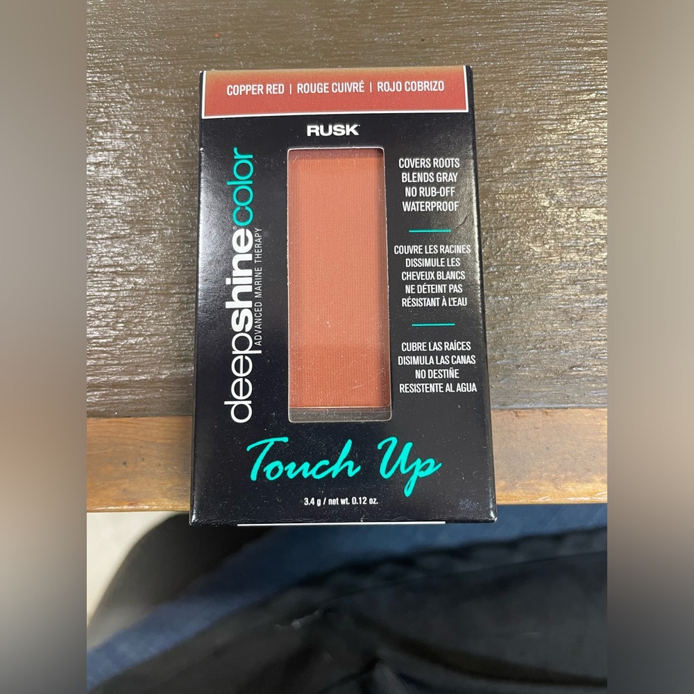 RUSK Deepshine color Touch Up. The salon secret for keeping color perfect.